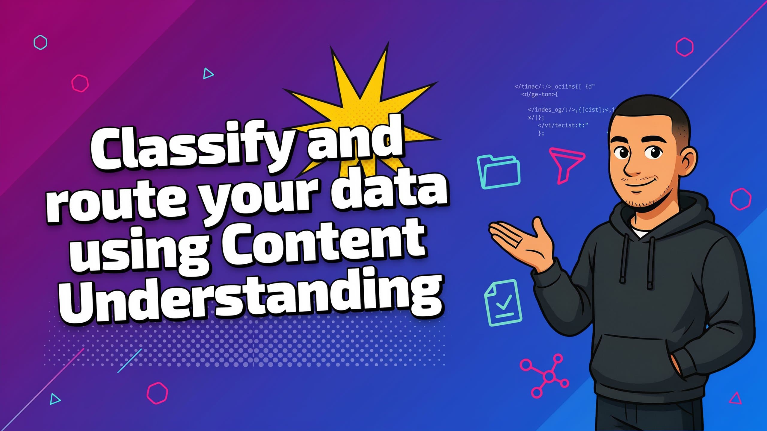 Classify and route your data using Content Understanding